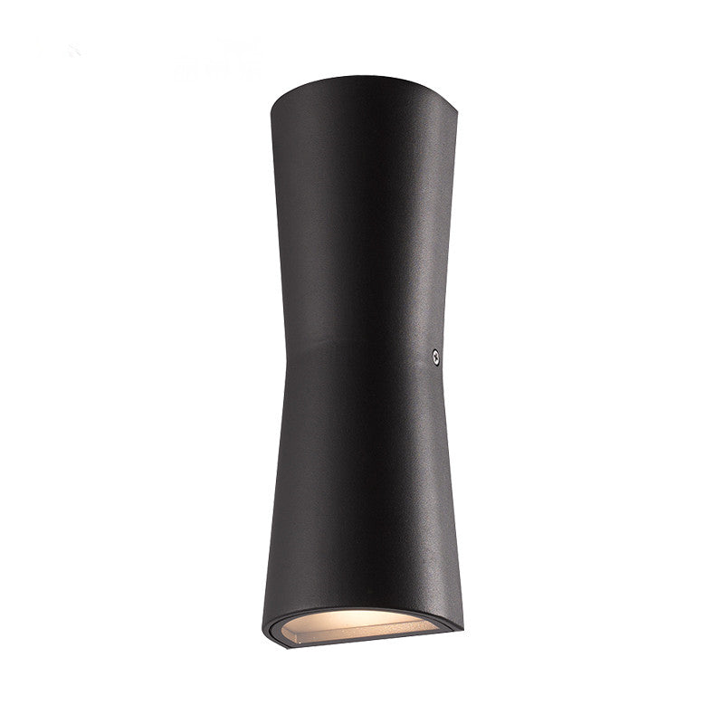 Ray Moderne LED Lampada da Esterno Metallo Nero/Bianco Torcia