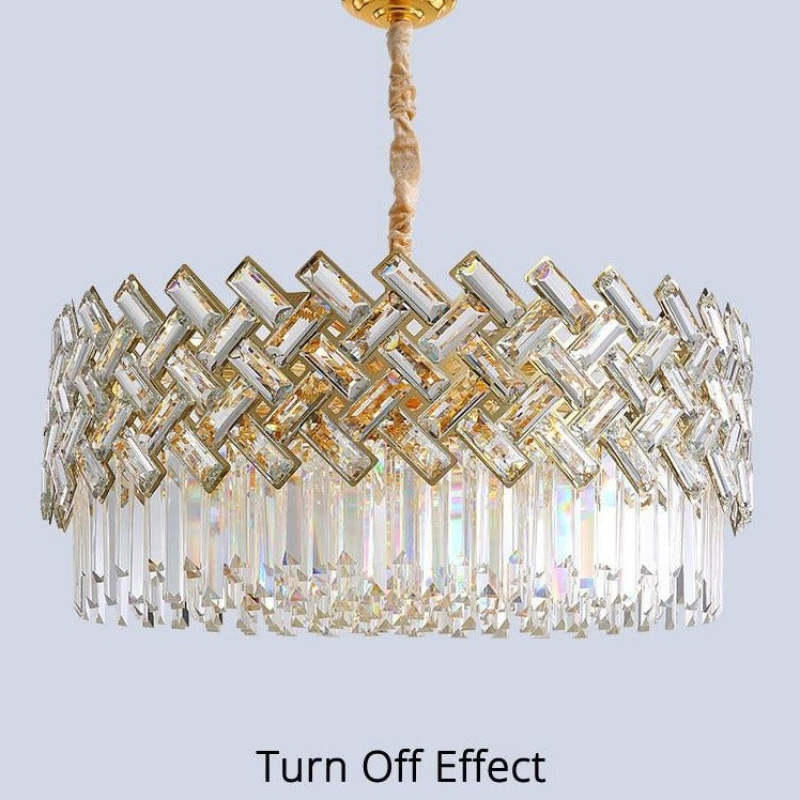 Marilyn Lusso LED Oro Moderni Lampade a Sospensione Cristallo Metallo Soggiorno/Camera da Letto