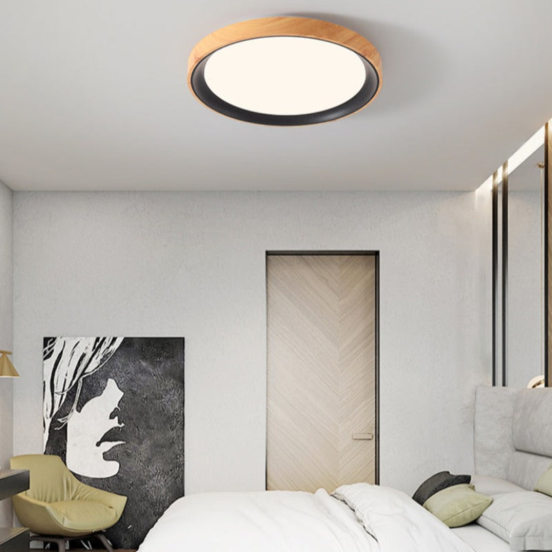 Arisha Moderno Legno Acrilico Plafoniera Cucina Soggiorno Camera da letto