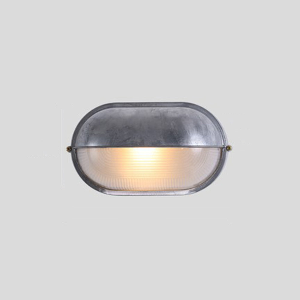 Ray Moderne Rotonda Metallo/Vetro Applique Cortile/Recinzione/Balcone