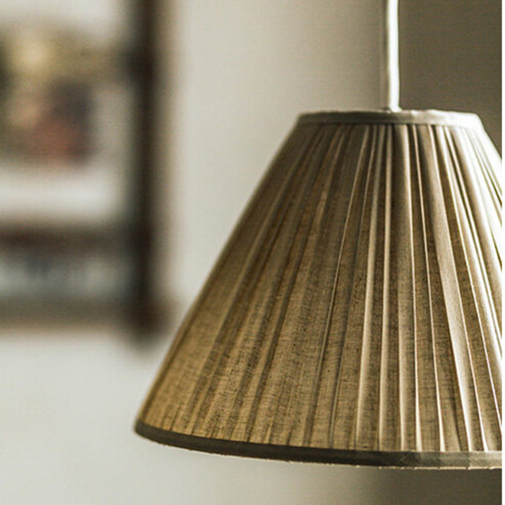 Ritta Wabi Sabi Plissettato Lampade a Sospensione Metallo Soggiorno