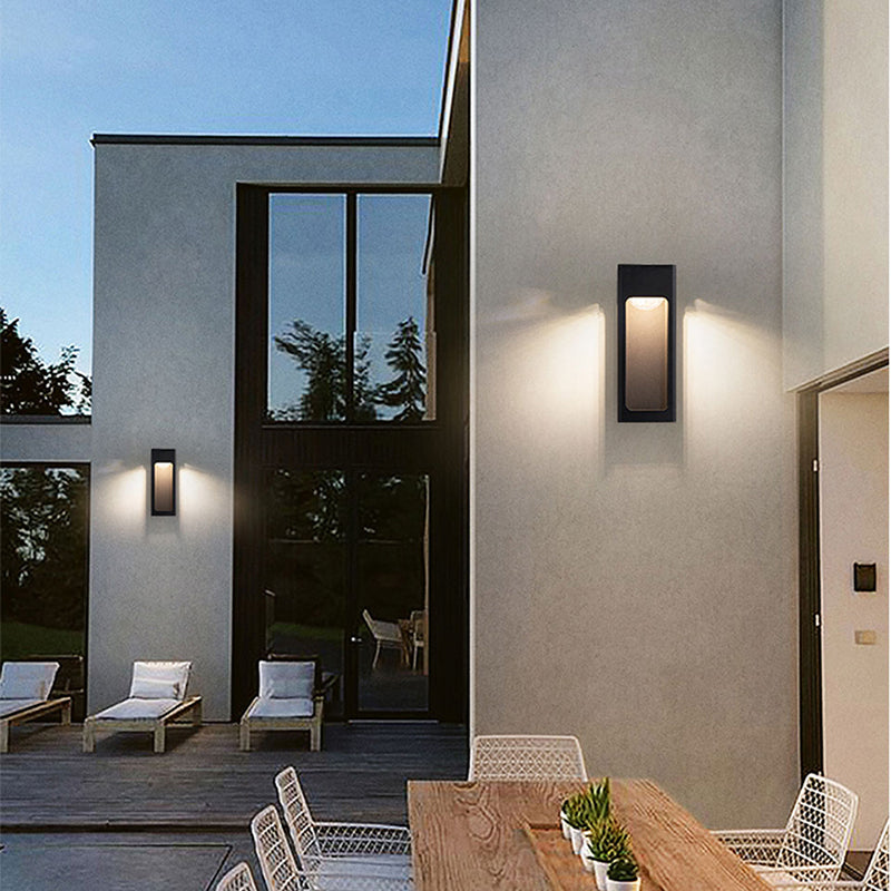 Ray Moderne LED Lampade da Esterno Geometrica Impermeabile Fisse/Sensore