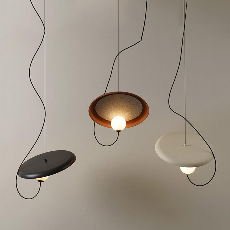 Avi Lampada a Sospensione Nero/Bianco/Rame Soggiorno Elegante Art Deco