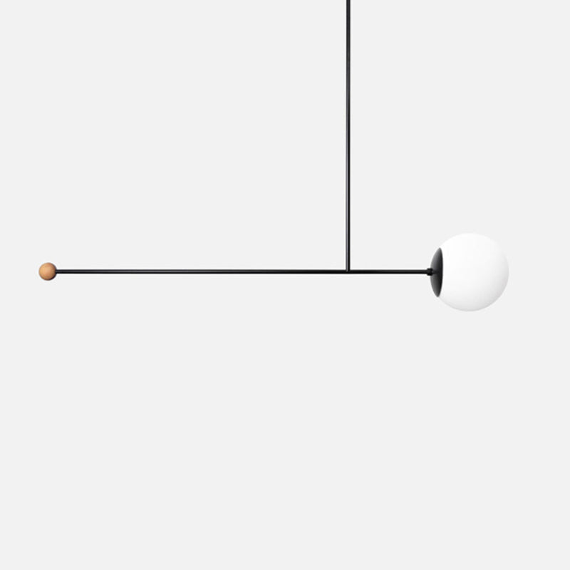 Avi LED Lampada a Sospensione Metallo Rotondo Soggiorno Minimalista