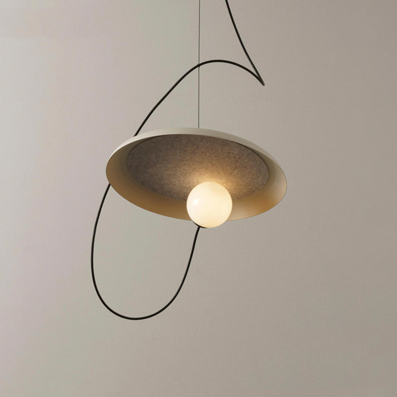 Avi Lampada a Sospensione Nero/Bianco/Rame Soggiorno Elegante Art Deco