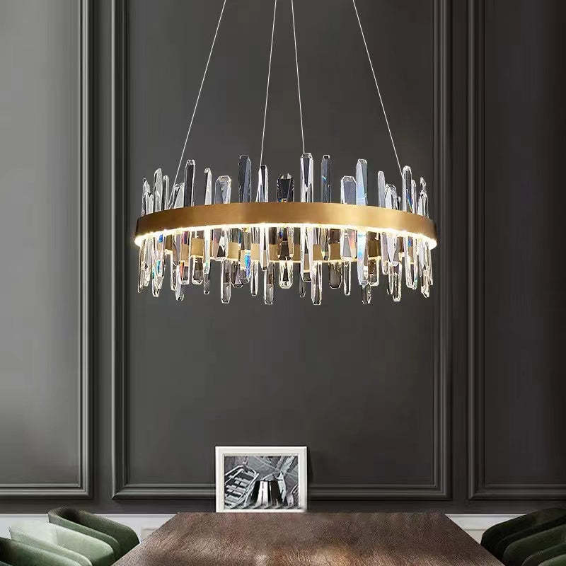 Marylin Moderno LED Lusso Lampadario Metallo Cristallo Soggiorno/Camera da Letto