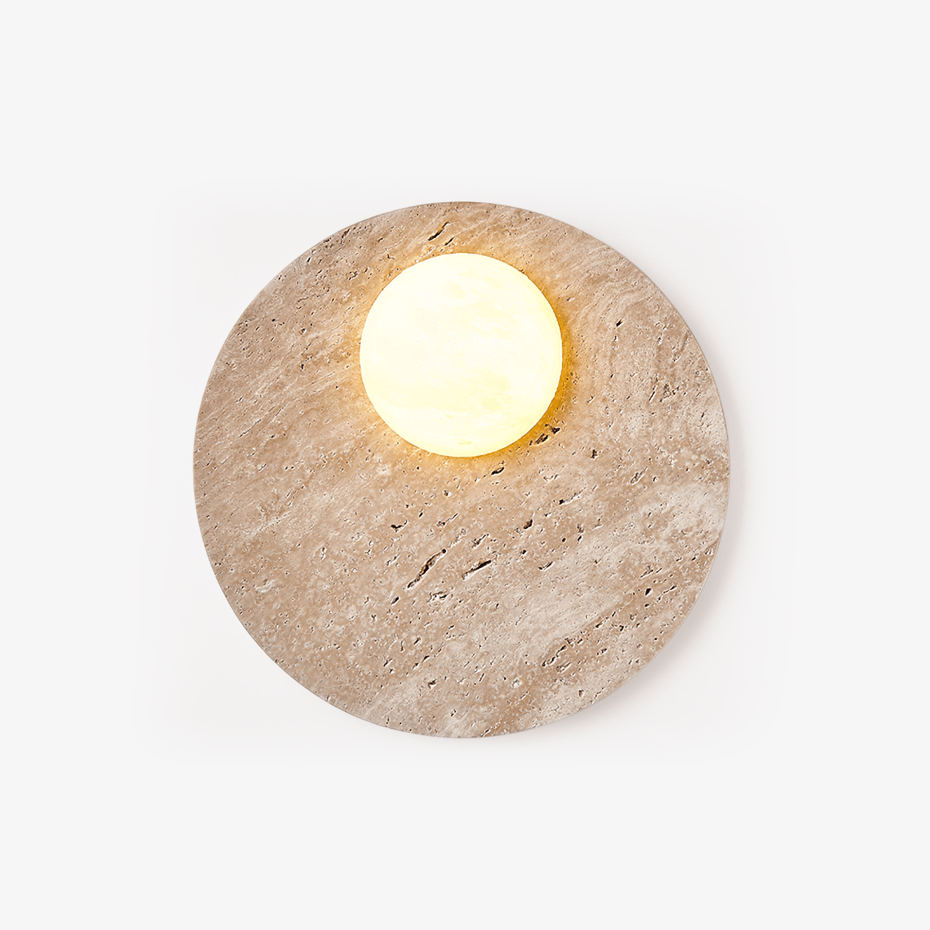 Vizoriel Travertine Wall Light - Neutralighting