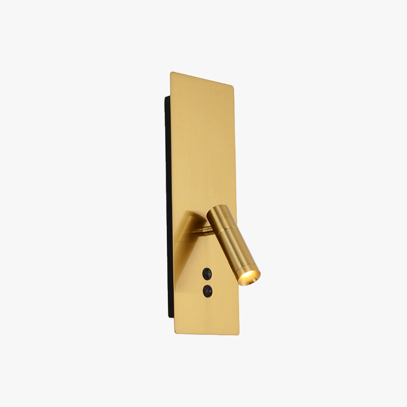 Arisha Moderne LED Applique Metallo/Acrilico Oro/Nero/Bianco Soggiorno