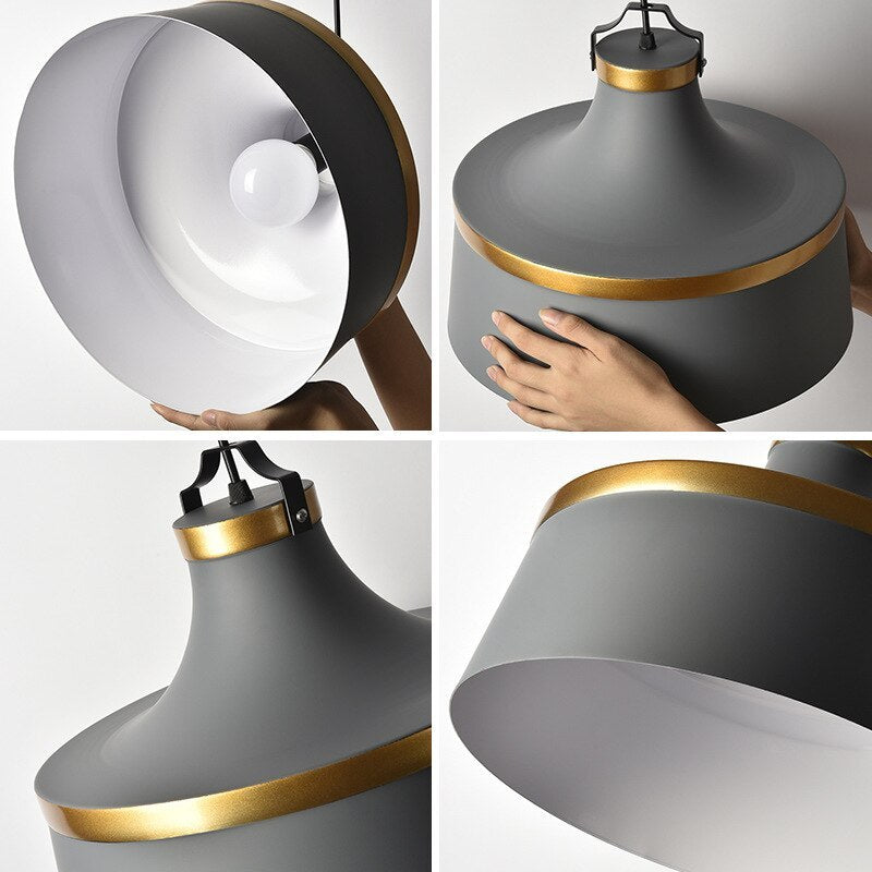 Valentina Moderno Design LED Lampade a Sospensione Sospesi Metallo Soggiorno