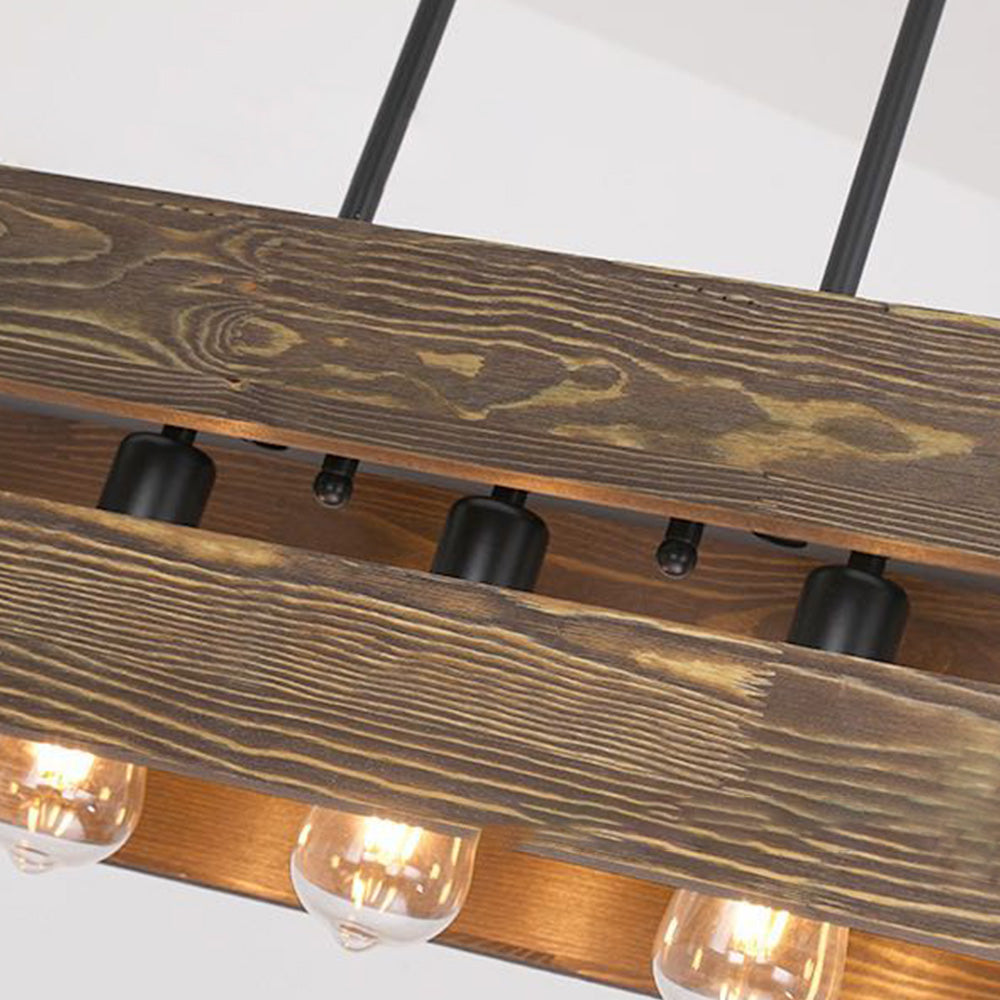 Silva Moderni LED Lampade a sospensione Metallo/Legno Soggiorno/Camera da Letto