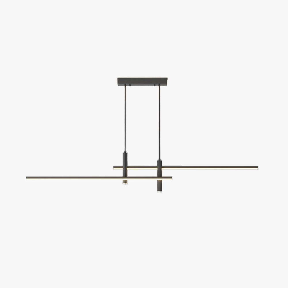 Arisha Lampada a Sospensione Metallo Lineare Moderna LED