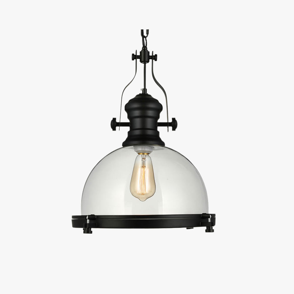 Silva Retro LED Lampade a Sospensione Camera da Letto Nero Soggiorno/Camera da Letto