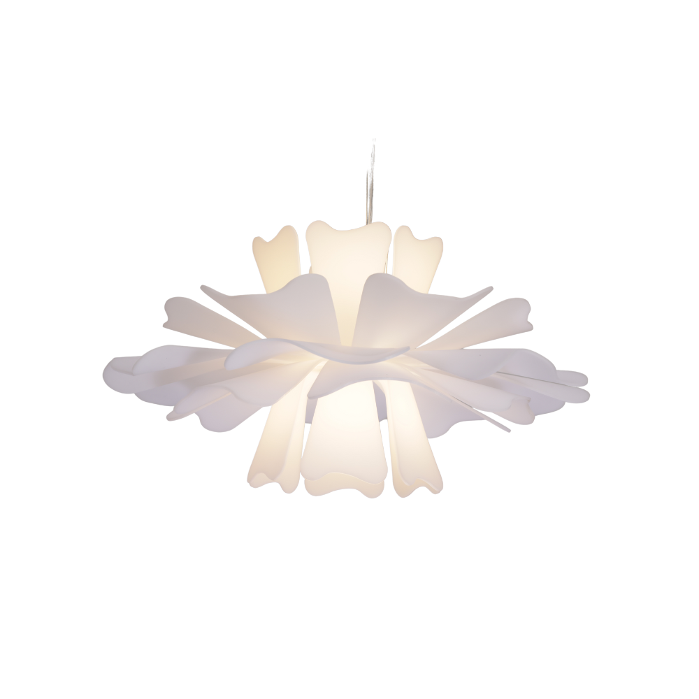 Bella Moderni LED Lampada a Sospensione Bianco Fiore Soggiorno/Camera da Letto Elegante