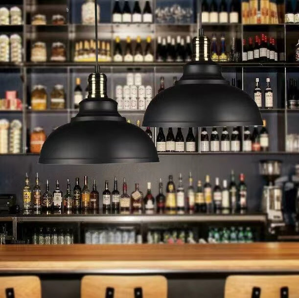 Arisha Industriale Metallo Lampada a Sospensione Caffetteria