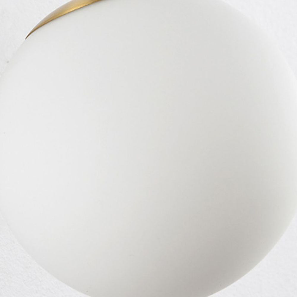 Valentina Moderno Metallo Vetro Globo Applique Bagno