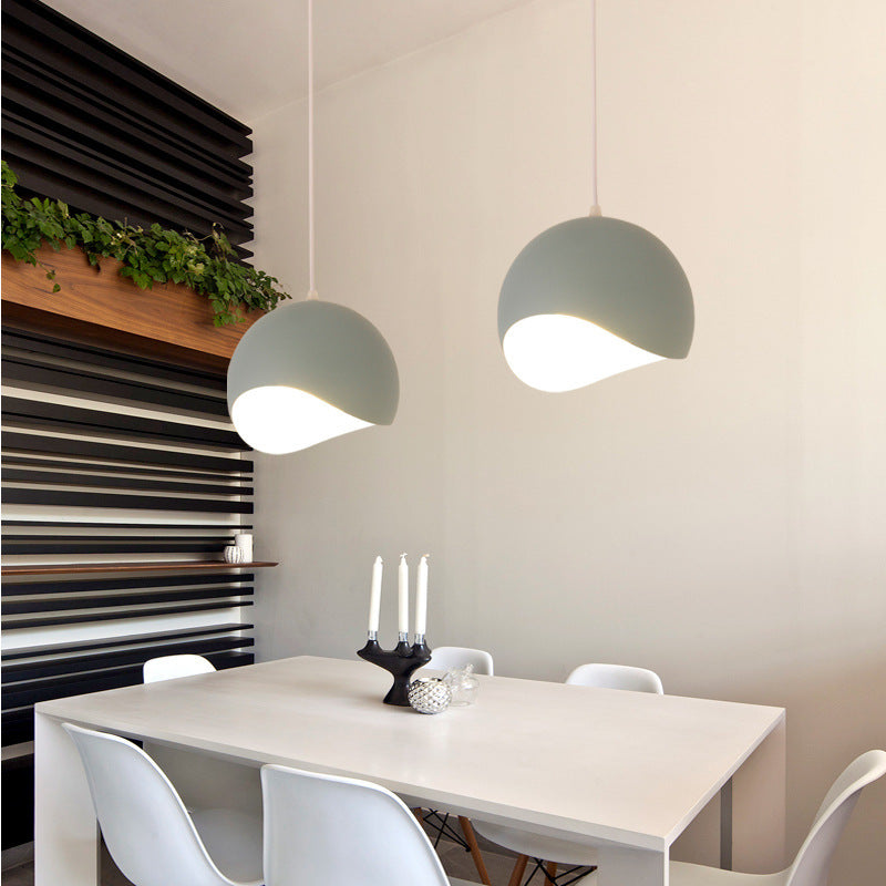 Arisha Moderno Metallo/Vetro Sospensione Bianco/Grigio/Rosa Soggiorno/Bar/Ristorante