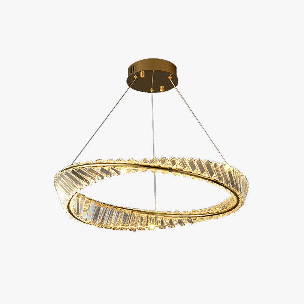 Kirsten Moderni LED Lampadario Oro Metallo/Vetro Soggiorno/Camera da Letto