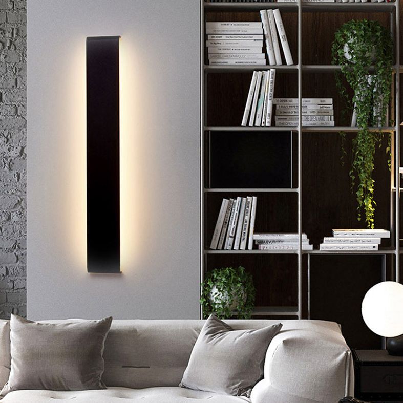 Arisha Minimalista Applique Nero/Bianco/Oro Rettangolare Bagno