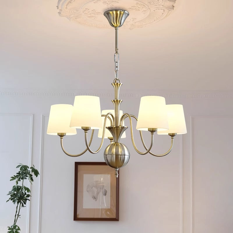 Silva Vintage Metallo Vetro Lampadari Studio Camera da Letto
