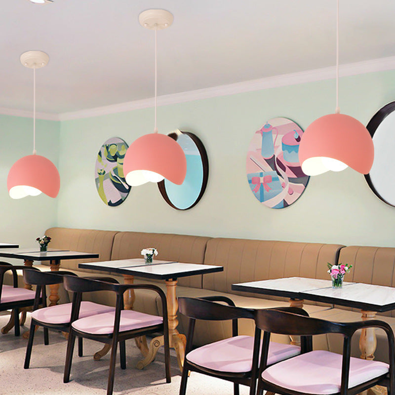 Arisha Moderno Metallo/Vetro Sospensione Bianco/Grigio/Rosa Soggiorno/Bar/Ristorante