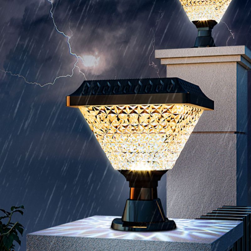 Ray Moderno Geometrico Solare Acrilico Lampade da Esterni