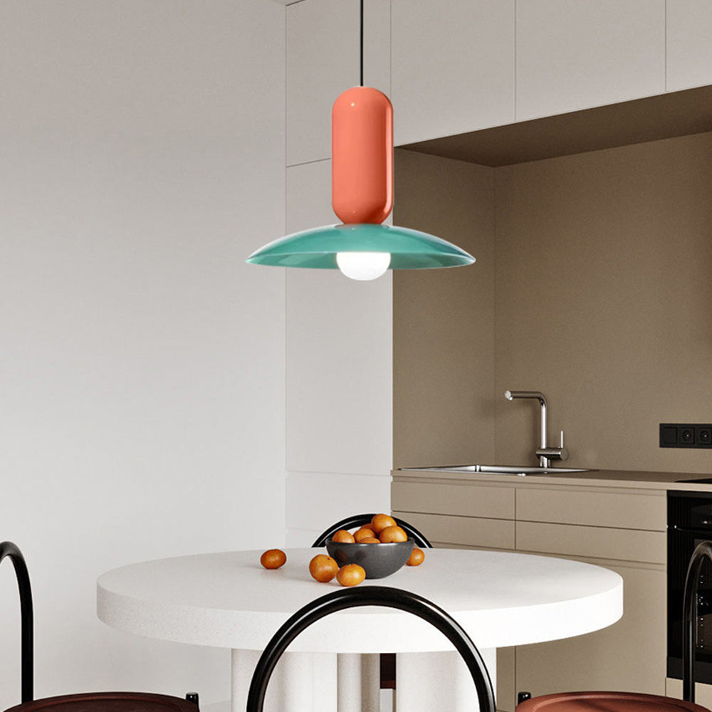 Valentina Colorato Creative LED Lampade a Sospensione Rosso Verde