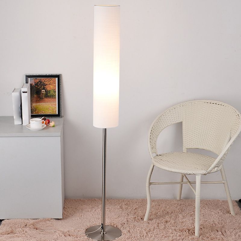 Ritta Moderne LED Lampade da Terra Tessuto/Metallo Salotto Bianco/Rosso/Marrone/Caffè
