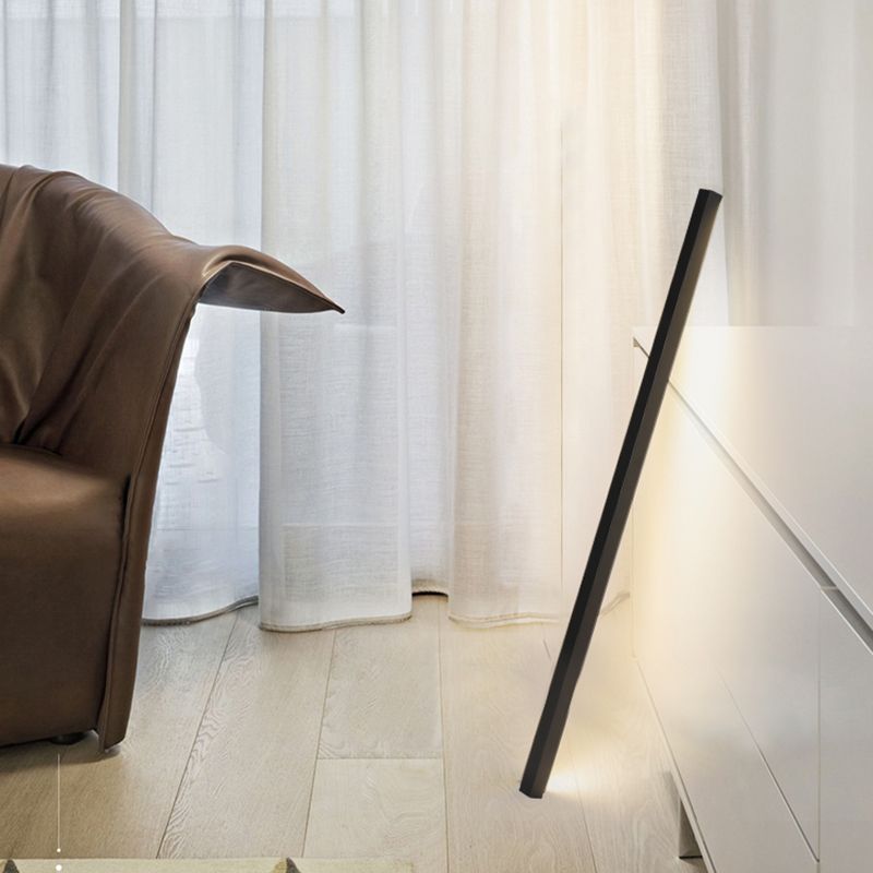Alessio Minimalismo LED Lampade a Terra Lanterna Metallo Alluminio Nero/Bronzo Soggiorno/Camera da Letto