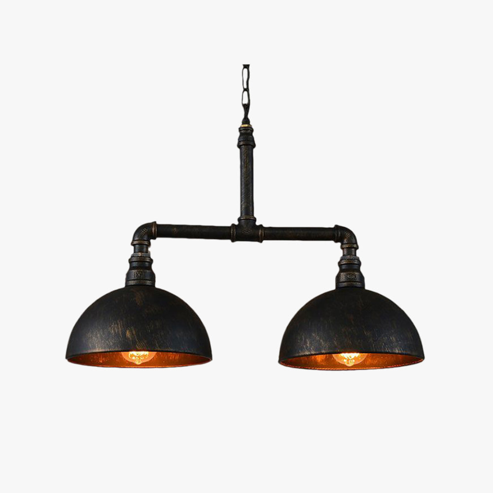 Silva Vintage Industriale Lampade a Sospensione Metallo Nero
