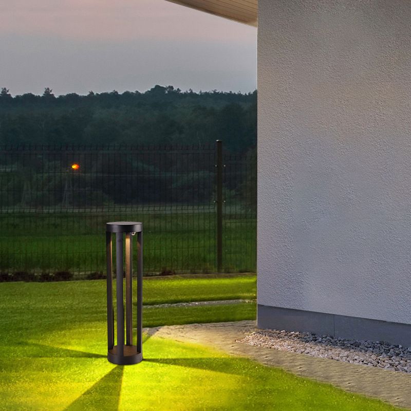 Ray Lampade da Esterni Metallo Nere Minimalista Solare
