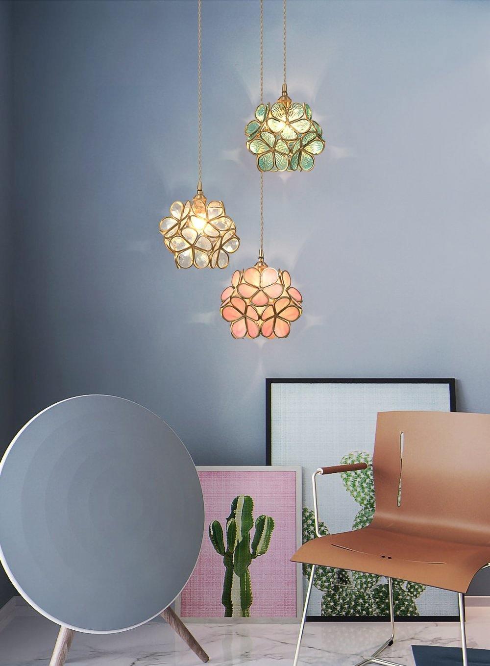 Glass Petal Pendant Light - Blowlighting