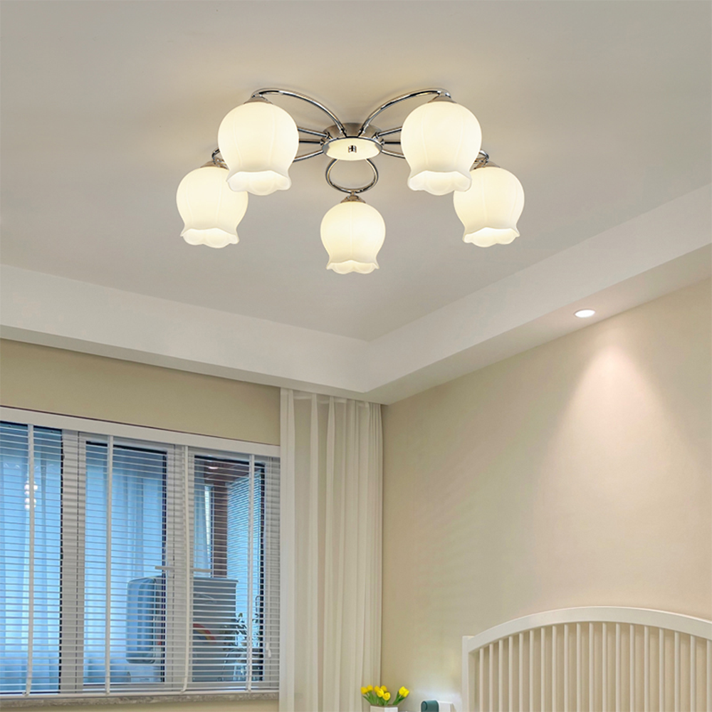 Arisha Industriale LED Plafoniere Vetro Camera da Letto Soggiorno