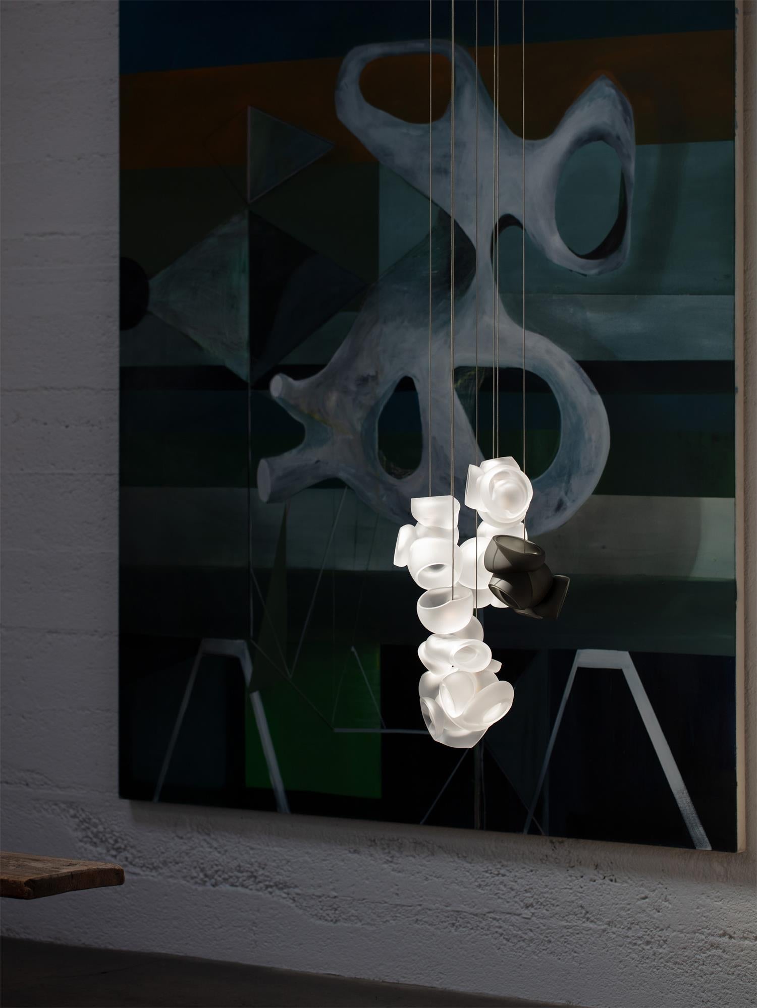 Ushaor Individual Creativity Glass Pendant Light - Lamp Copper