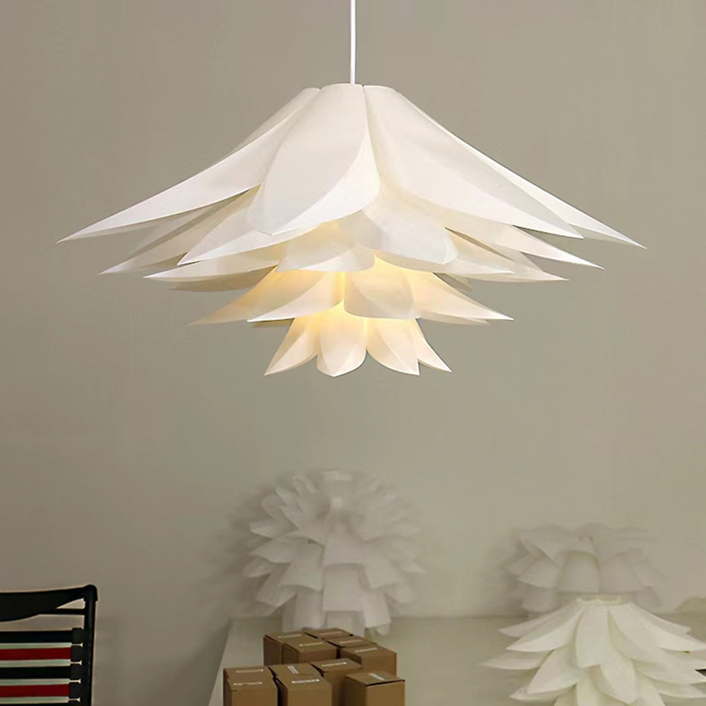 Arisha Lampade a Sospensione Metallo/PVC Bianco Nordiche Minimalista