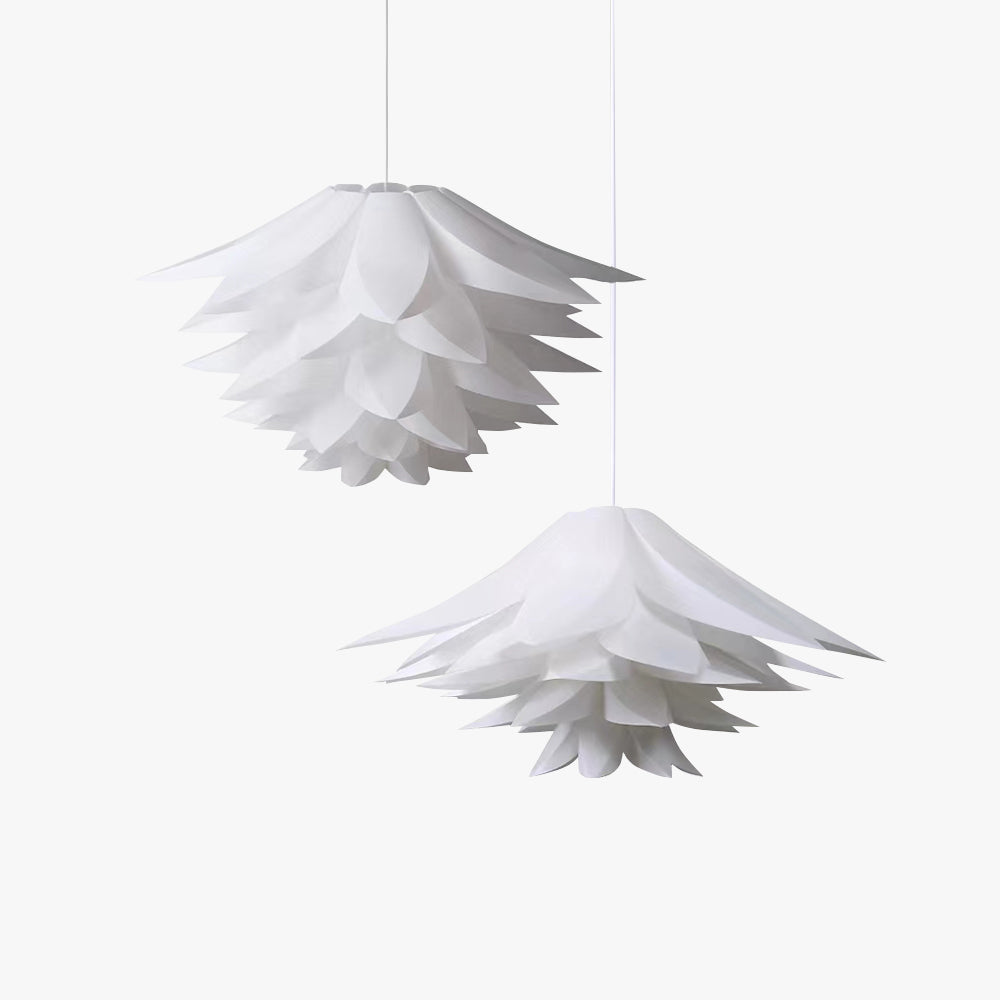 Arisha Lampade a Sospensione Metallo/PVC Bianco Nordiche Minimalista