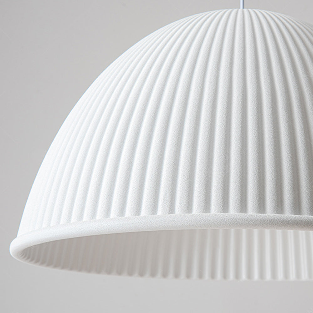 Valentina Lampada a Sospensione Moderna Semi Resina Grigio/Nero/Bianco Metallo