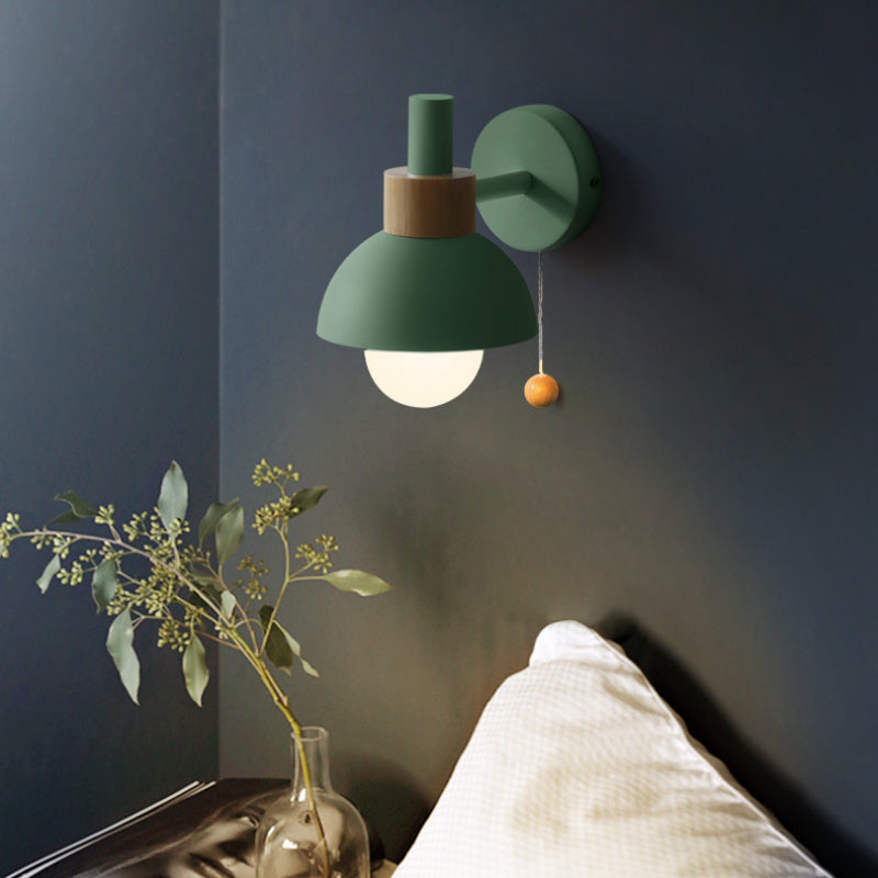 Valentina Moderno Metallo/Vetro Applique Bianco/Giallo/Rosa/Verde Camera da letto/Soggiorno