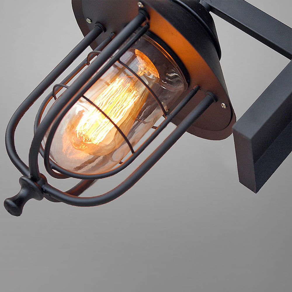 Ray Metallo Lanterna Vintage Applique da Esterno Balcone