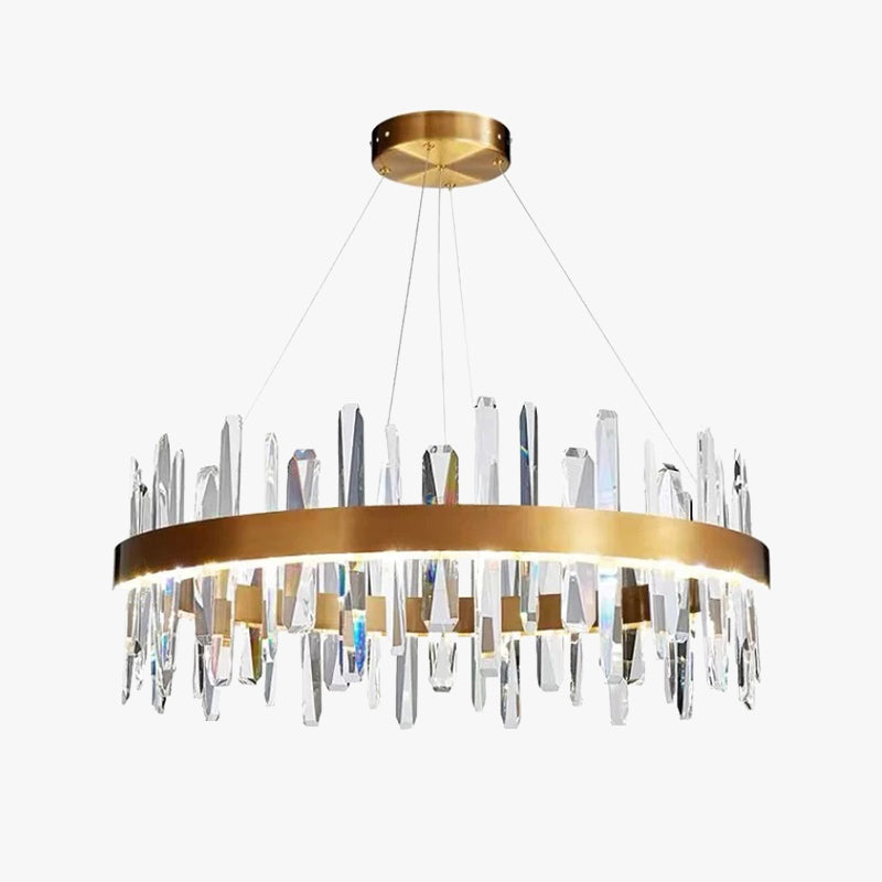 Marylin Moderno LED Lusso Lampadario Metallo Cristallo Soggiorno/Camera da Letto
