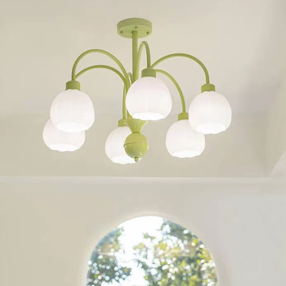 Aria Lampada da Soffitto a Incasso in Metallo a Forma di Zucca