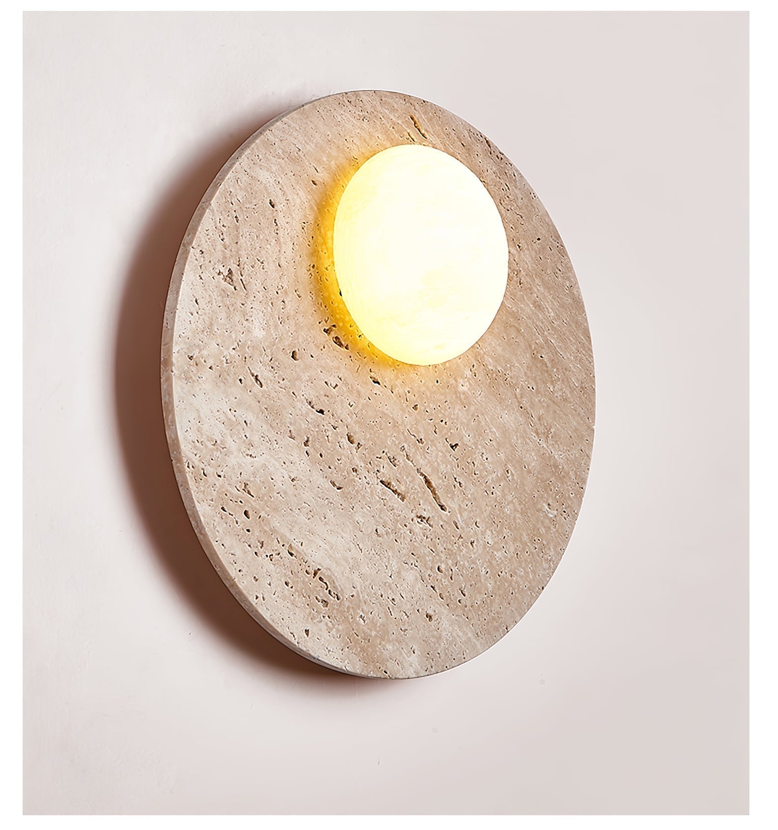 Vizoriel Travertine Wall Light - Neutralighting
