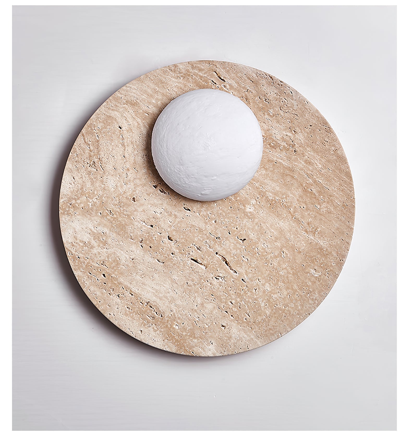 Vizoriel Travertine Wall Light - Neutralighting