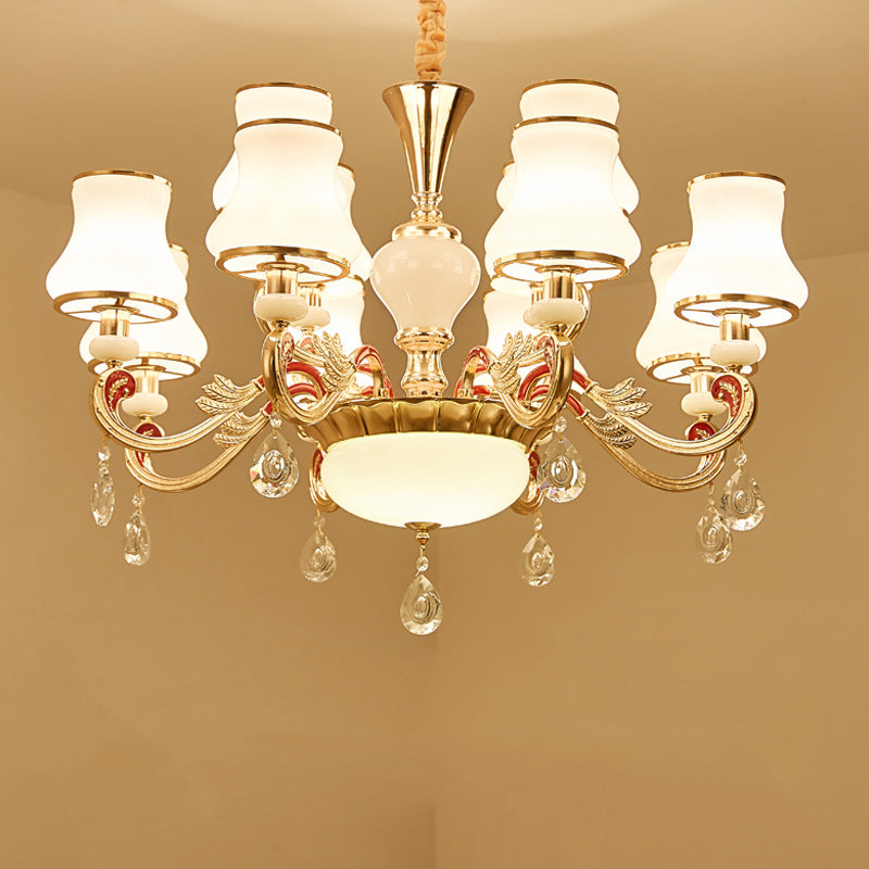 Silva Retro Lampade a Sospensione Metallo Vetro Soggiorno Sala da Pranzo