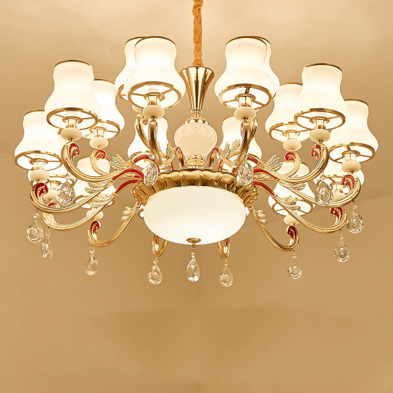 Silva Retro Lampade a Sospensione Metallo Vetro Soggiorno Sala da Pranzo