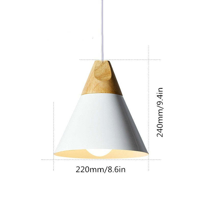 Valentina Moderno Semplice LED Lampada a Sospensione Multi-Forme Legno/Metallo Soggiorno/Camera da Letto/Cucina