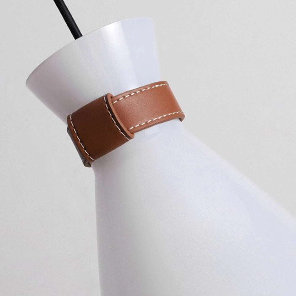 Valentina Minimalista Gocce D'acqua LED Lampade a Sospensione Grigio Fumo/Bianco Vetro Soggiorno/Camera da Letto