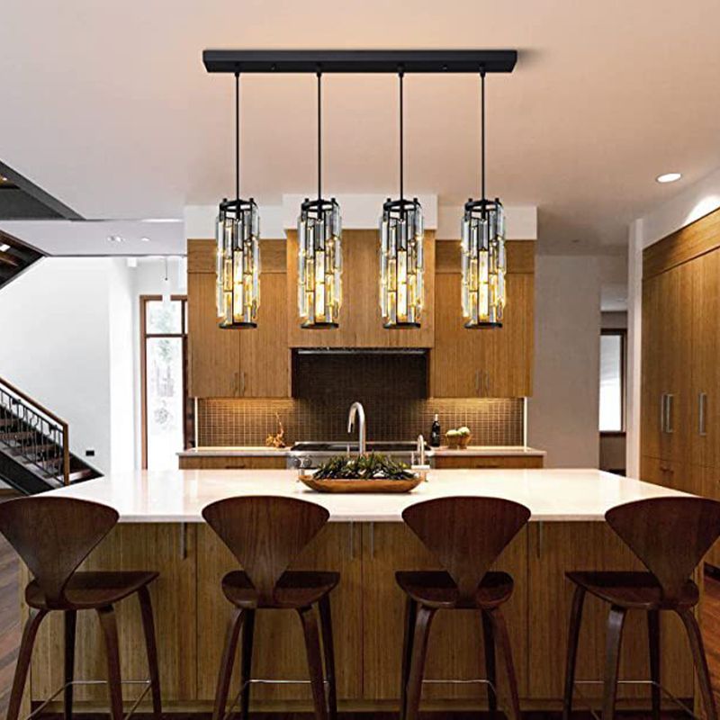 Kristy Design LED Lampada a Sospensione a Grappolo 1/3/4 Teste