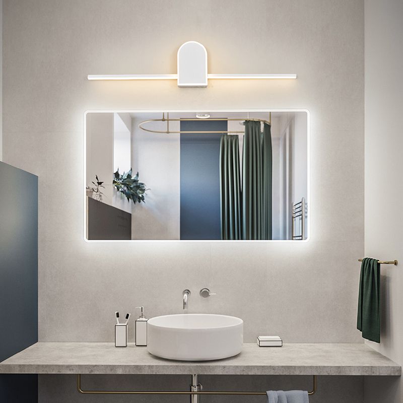 Arisha Minimalismo Moderna LED Applique Nero/Bianco Lineare Geometrico Soggiorno/Camera da Letto/Bagno
