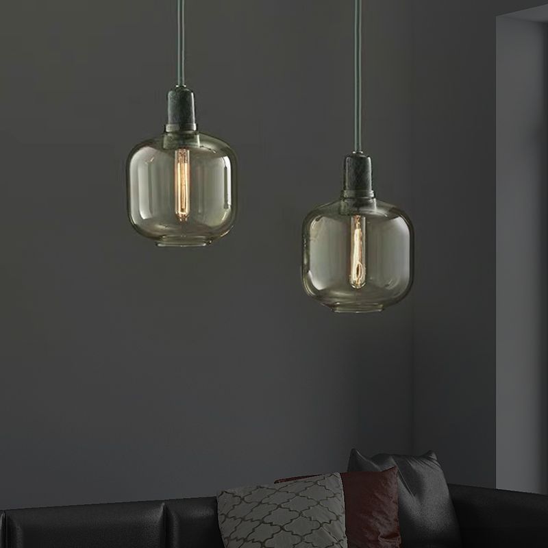 Valentina Designer Cilindro Lampade a Sospensione Marmo