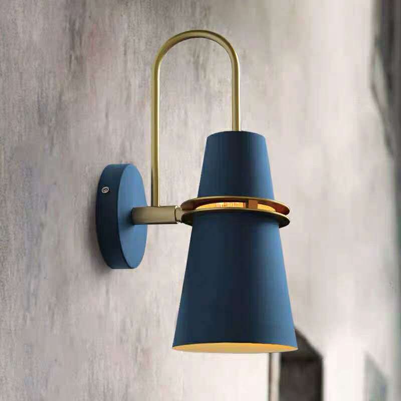Valentina Appllique Metallo Nero/Bianco/Blu Cono Moderna